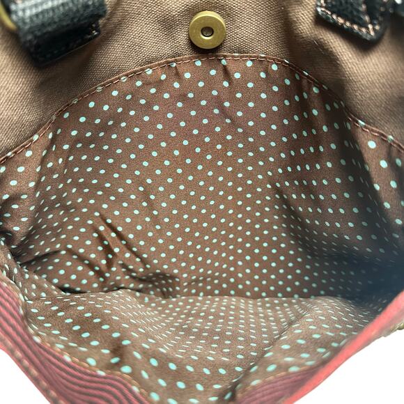 Chala | Women | Cardinal Canvas Work Tote Shoulder Bag | One Size - Picture 10 of 12